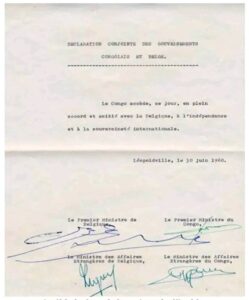 Acte de déclaration de l'indépendance de la RDC